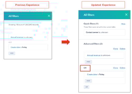 “OR” Filtering on Index Pages
