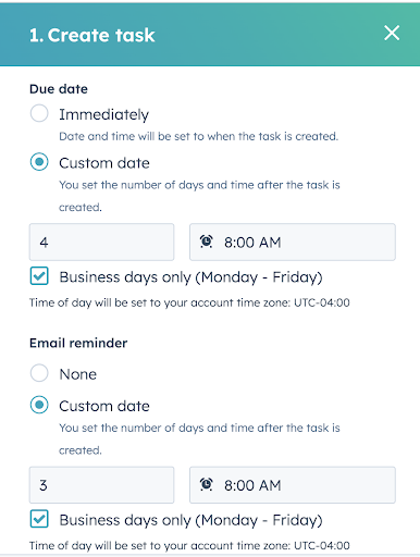 Set Task Due Date to Count Business Days in Workflows