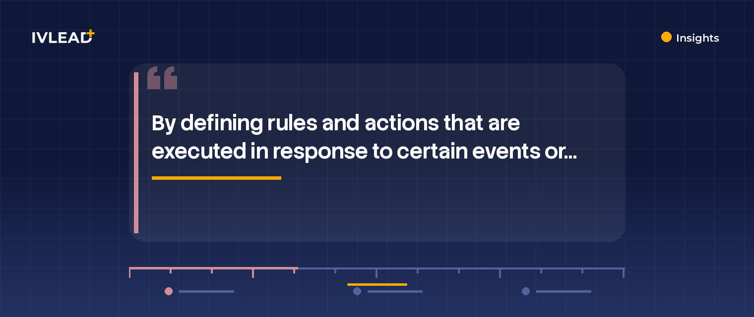 Event Based Workflows - Targeted Actions for Specific Triggers — IV-Lead
