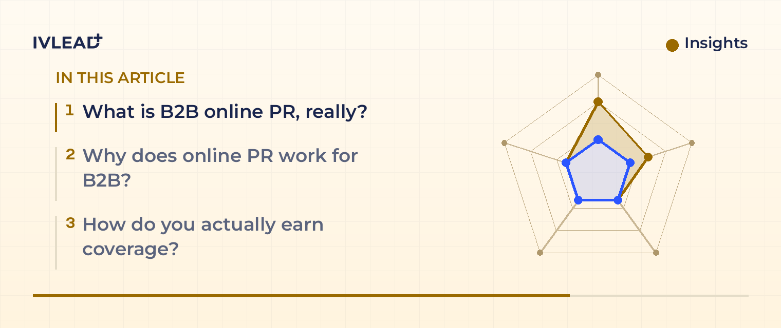 The Simple Guide to B2B Online PR (Earned Media) — IV-Lead