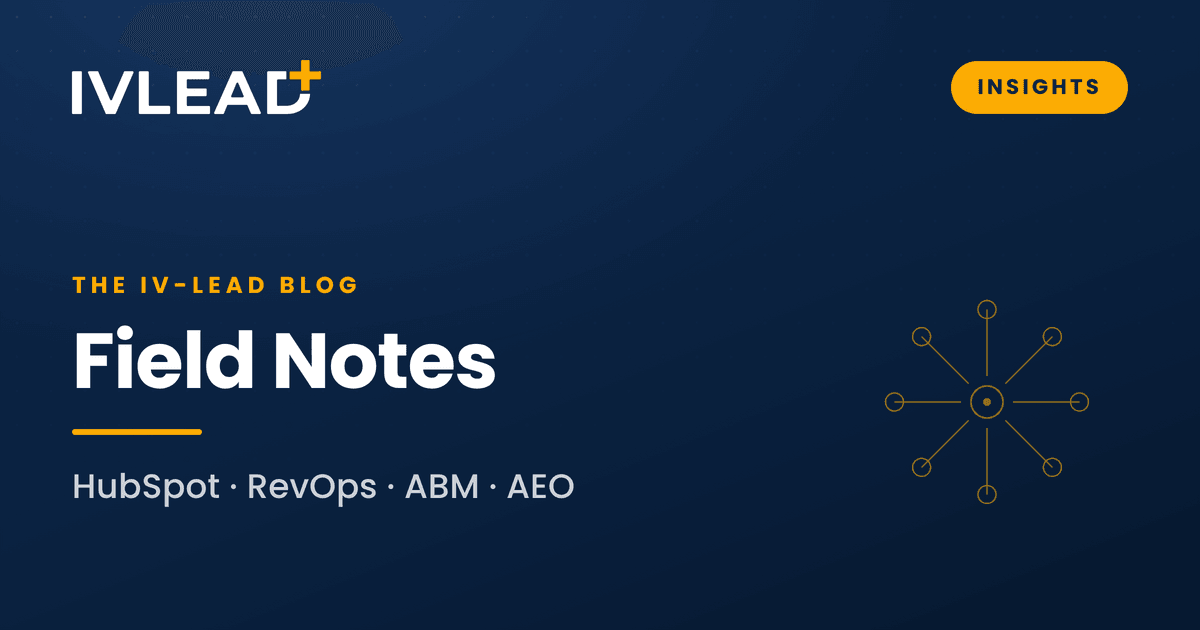 Quick wins with HubSpot: 6 changes that pay off in the first week