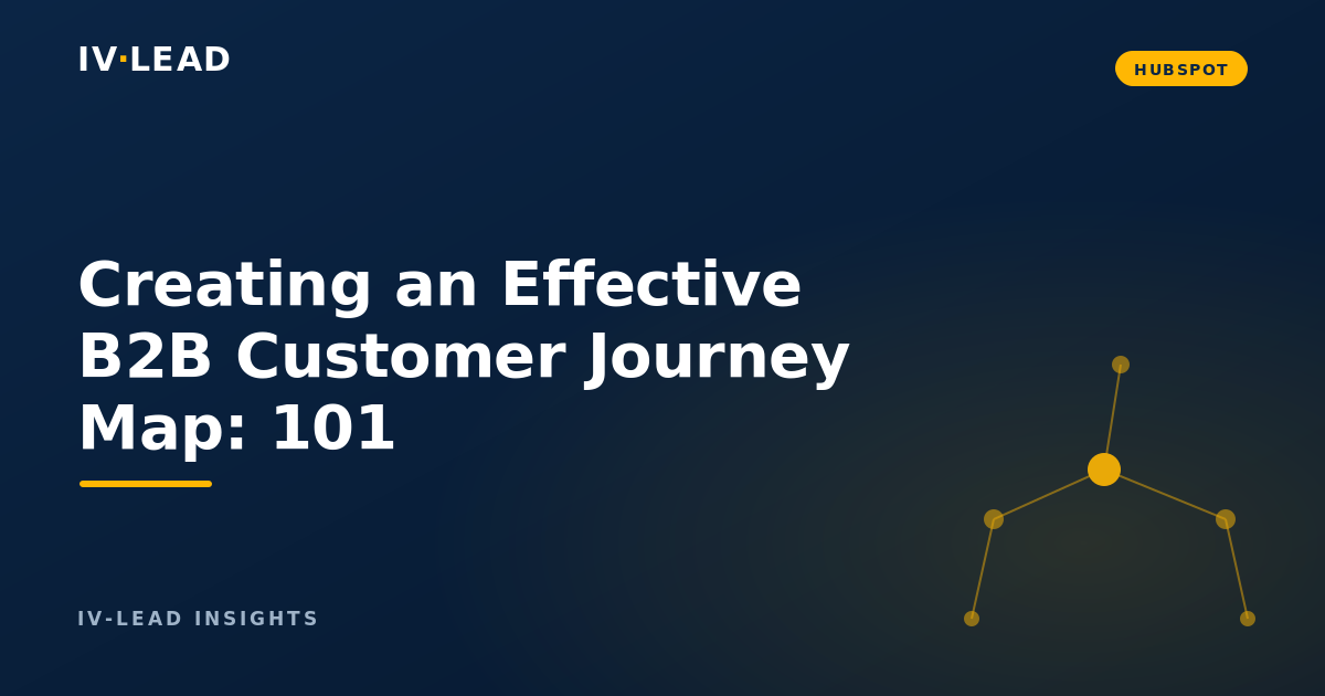 Creating an Effective B2B Customer Journey Map: 101