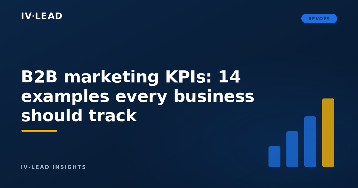B2B Marketing KPIs That Actually Matter (and How to Track Them)