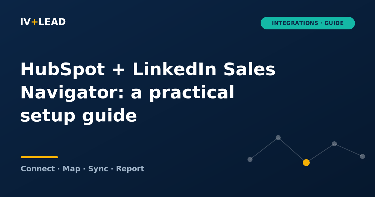 HubSpot + LinkedIn Sales Navigator: a practical setup guide