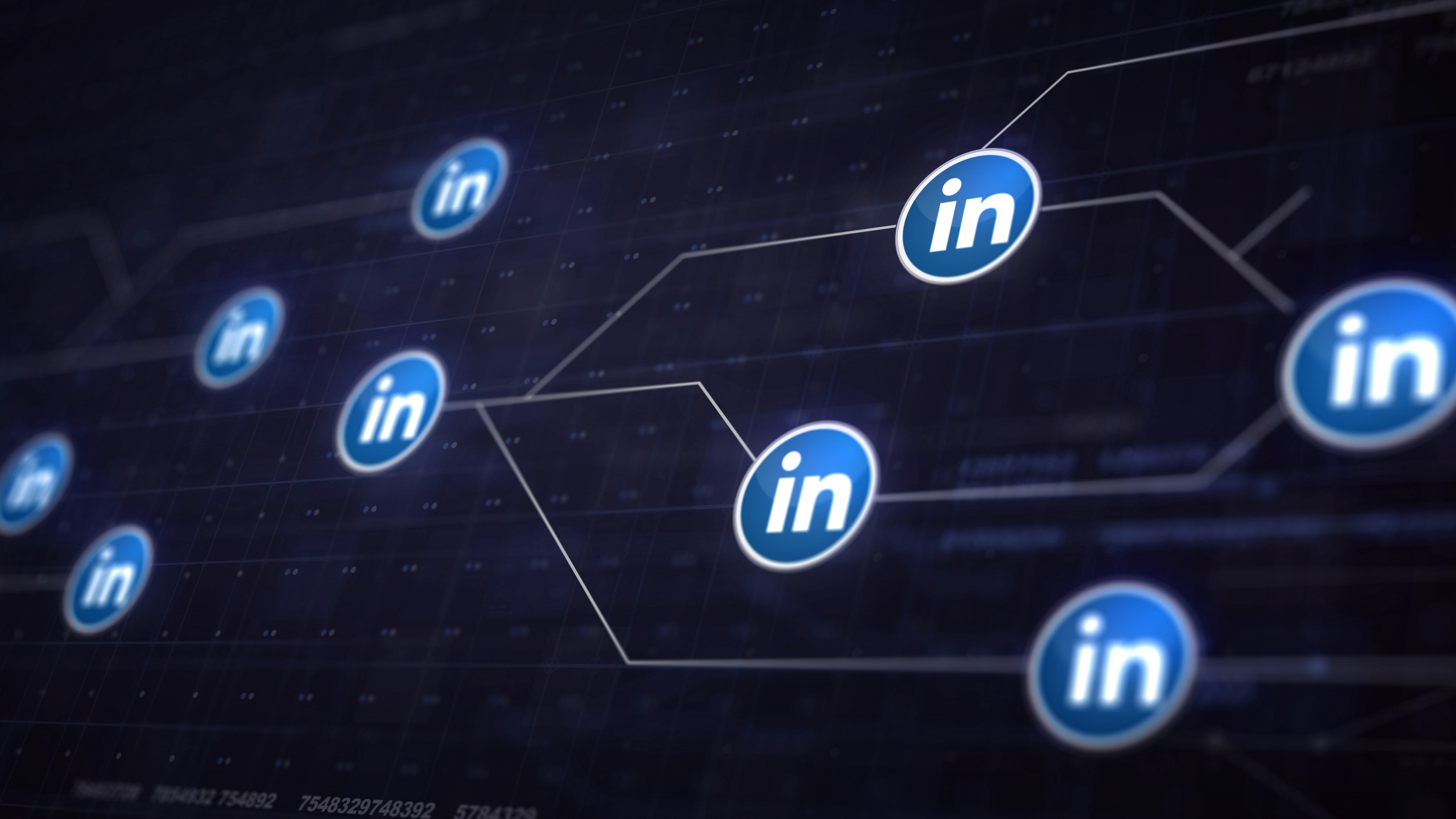 linkedin-icon-line-connection-circuit-board