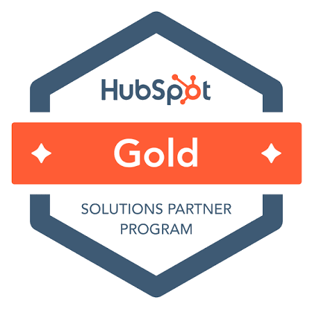 HubSpot Gold Solutions Partner badge