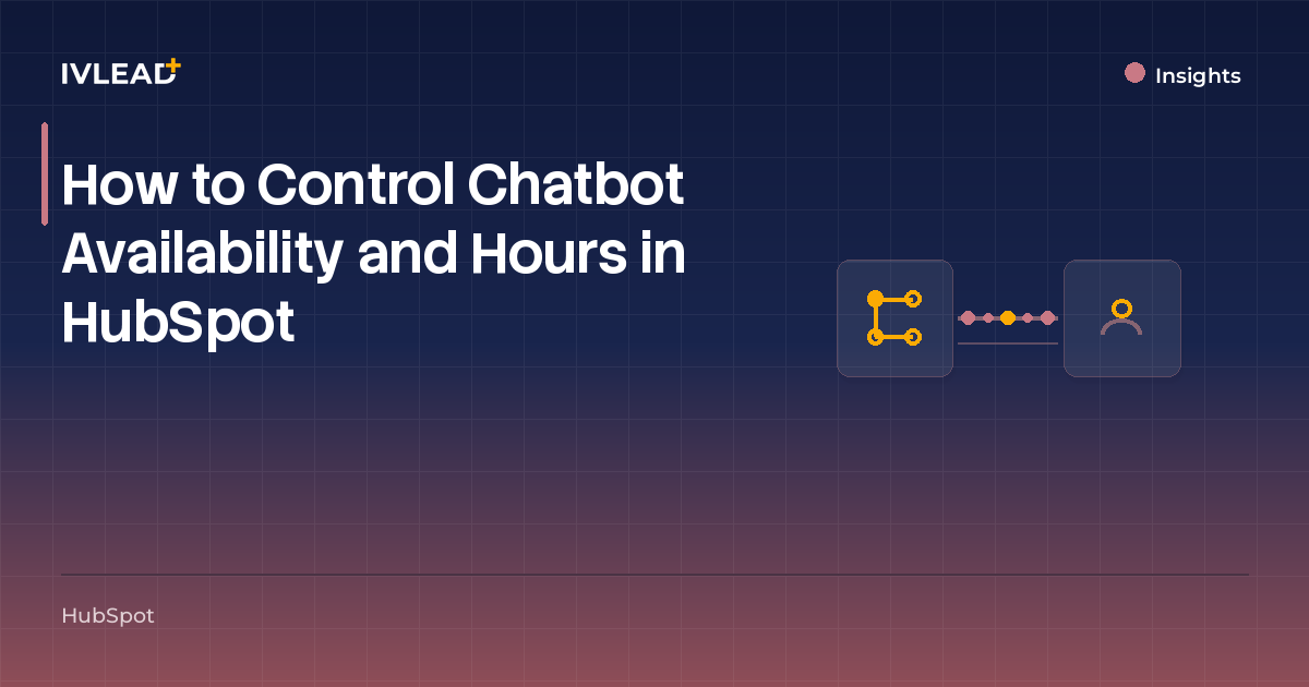 How to Control Chatbot Availability and Hours in HubSpot — IV-Lead