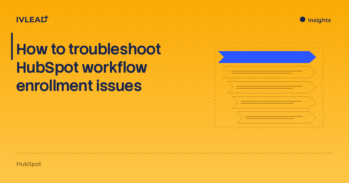 How to troubleshoot HubSpot workflow enrollment issues — IV-Lead